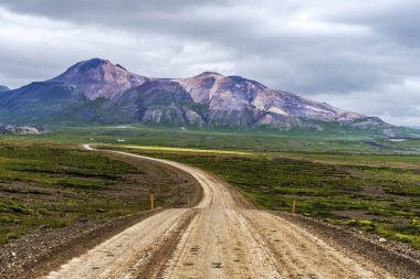 Snaefellsnesvegur yolda 54'Snaefellsnes kuzey kesiminde