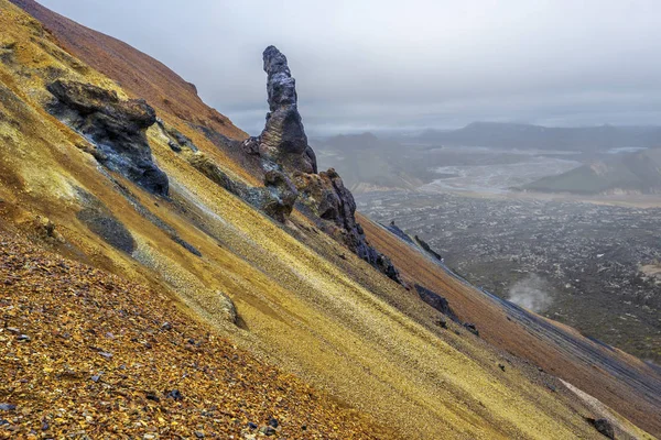 Penis Slope'da kaya oluşumu Brennisteinsalda Volc gibi