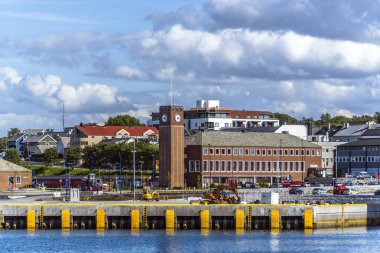 Görüldüğü gibi şehir merkezinde Bodo tren istasyonu 