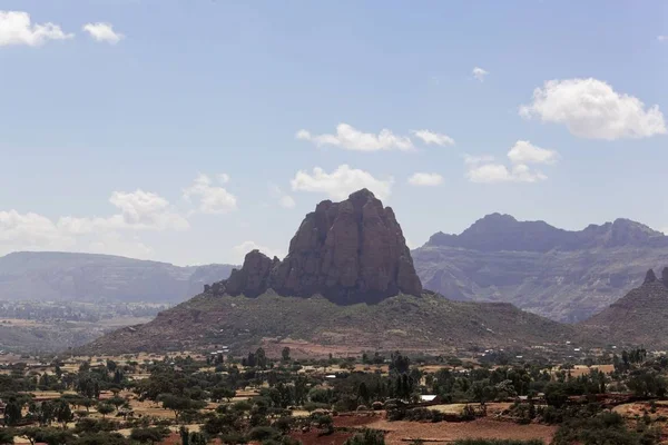 Paisaje en Gheralta, norte de Etiopía . —  Fotos de Stock