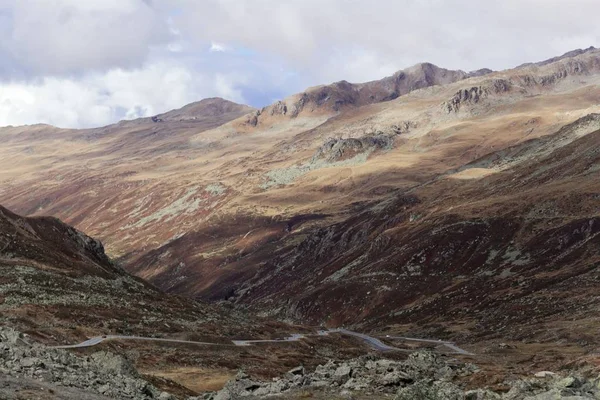 스위스 의 플루엘라패스의 풍경 — 스톡 사진