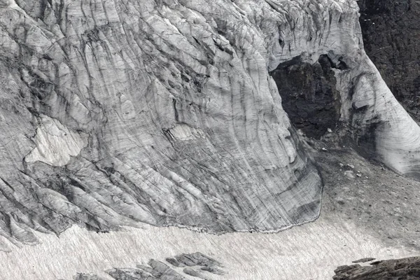 Часть ледника Пастерце в Альпах в Австрии . — стоковое фото