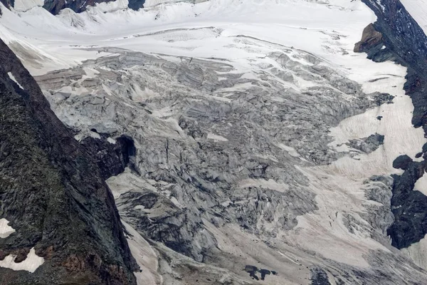 Частина Pasterze льодовик в Альпах в Австрії. — стокове фото