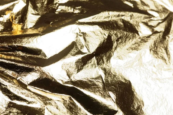 Oberfläche aus Goldfolie — Stockfoto