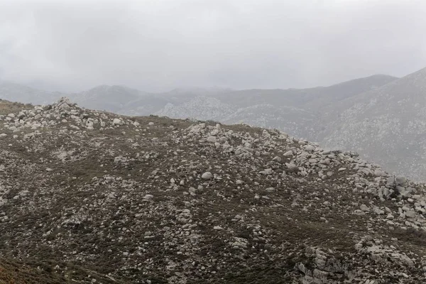 Korsika'daki Plateau de Coscione'de manzara, Fransa. — Stok fotoğraf