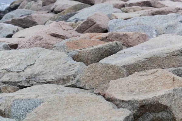 Masif gri granit — Stok fotoğraf