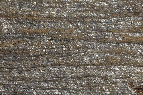 来自法国布列塔尼的碳化时代云母碎片表面的纹理 — 图库照片