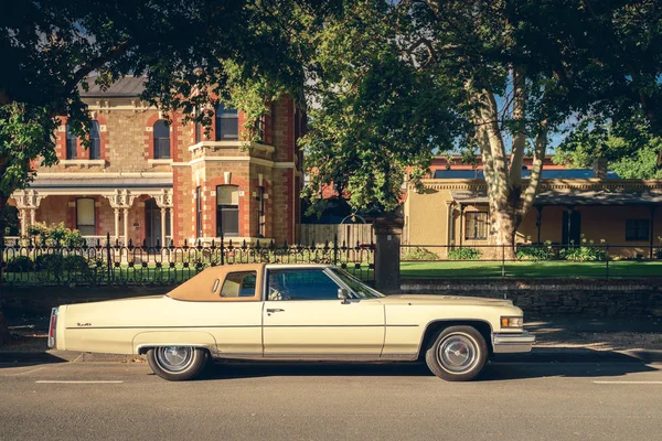 Adelaide Australia Januar 2015 Der Legendäre Amerikanische Cadillac Ville Parkt — Stockfoto