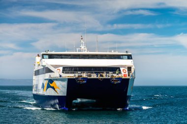 Feribot Cape Jervis Sealink terminali 'Ne geliyor