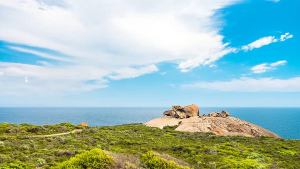 Remarkable Rocks Viewed Lookout Day Flinders Chase National Park South — Stock Photo, Image