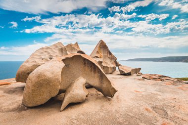 Iconic Remarkable Rocks  on Kangaroo Island, South Australia clipart