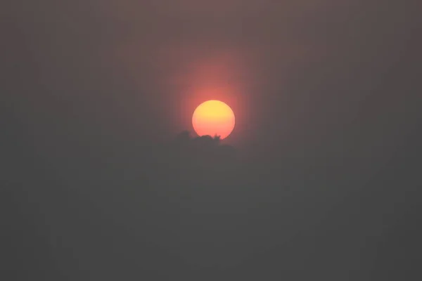 Landscape sunrise  at songkhla — Stock Photo, Image