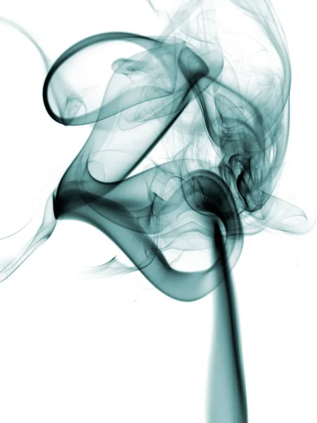 烟雾流动的抽象图片 并产生各种有趣的形状 — 图库照片