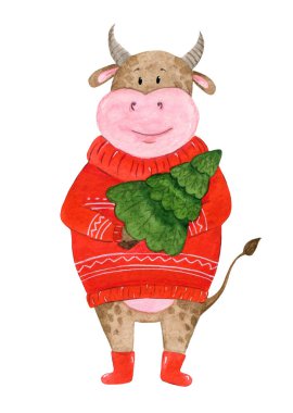 Süslü hediyeler için kırmızı Noel çorabı. 