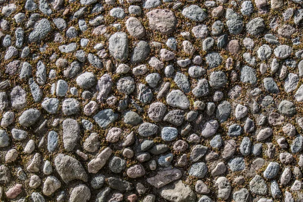 Taş döşeli yüzey dokusu.