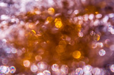 Kırmızı ve altın bokeh arka plan