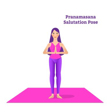 güzel kız yoga yapıyor