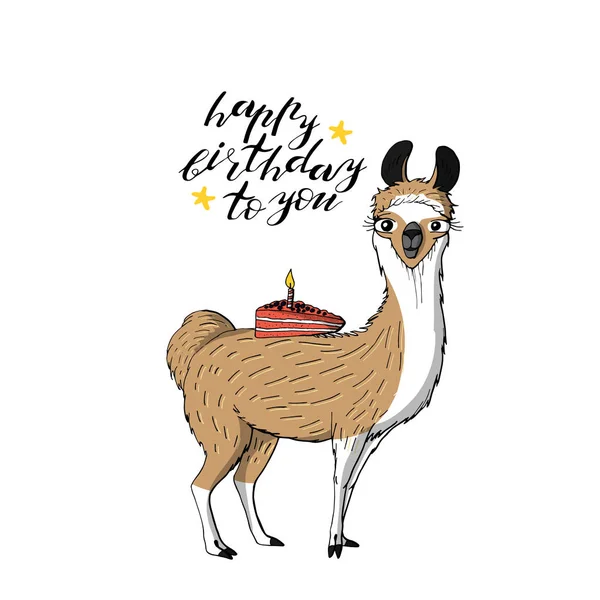 şirin Lama tutan çocuk oyuncağı. el yazı kutlu olsun 