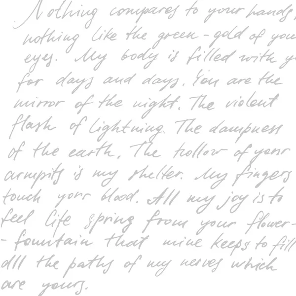 Papier peint abstrait écrit à la main. Imitation d'un lettrage vintage abstrait. Lettres utilisées dans les inscriptions, ornements, fond . — Photo