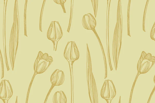 Собрание рукописных цветов и растений. Ботаника. Готово. Винтажные цветы. Черно-белая иллюстрация в стиле гравюр. Карточный шаблон на романтическом фоне. Графическая иллюстрация — стоковый вектор