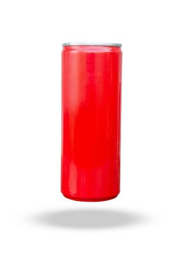 Kırmızı ince izole üzerinde beyaz arka plan kırpma yoluyla olabilir