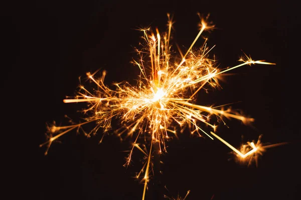 Sparkler background. Christmas and new year sparkler holiday bac — Stock Photo, Image