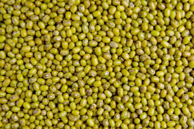 Mung fasulye veya yeşil fasulye arka plan