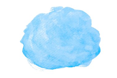 Gökyüzü mavi, açık mavi suluboya el taraklı desen.