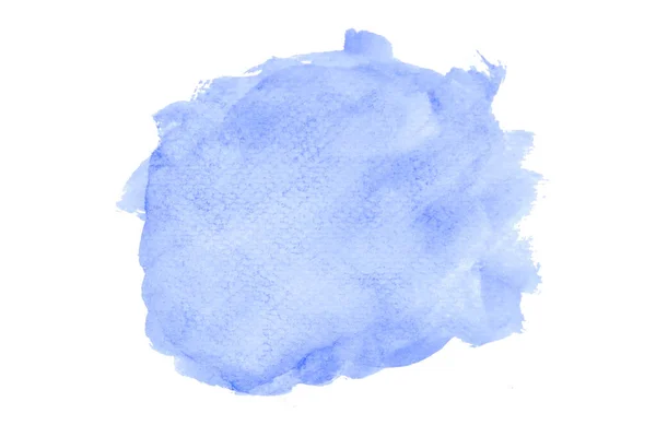 Темно-синий, темно-синий акварель ручной работы текстуры с кистью st — стоковое фото