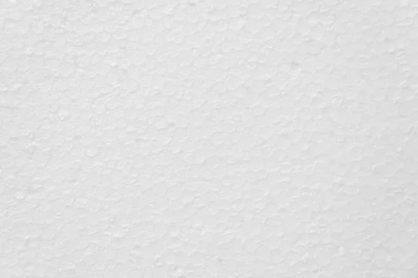 Close Plastic White Foam Sheet Surface Texture Backgroun — Stock Photo, Image