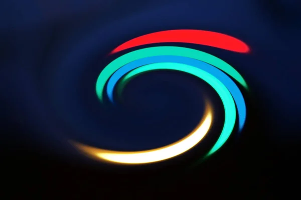 Spinning and twirl color spectrum used for logo or background concept