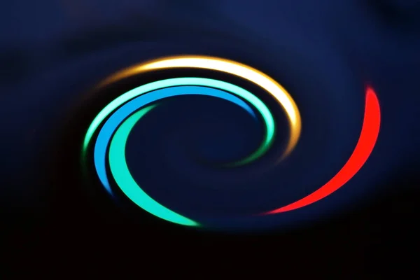 Spinning and twirl color spectrum used for logo or background concept