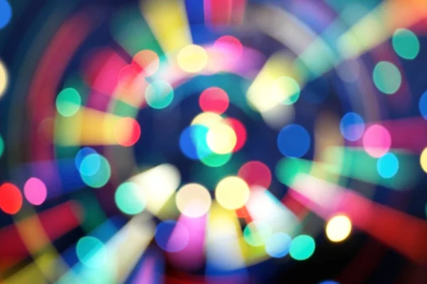 Nieuwe 2019 Trend Van Techno Stijl Kleurrijke Bokeh Gebruikt Voor — Stockfoto