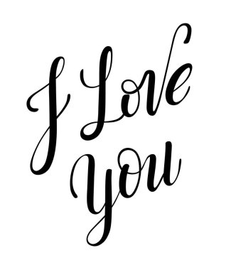 Kart için kaligrafi