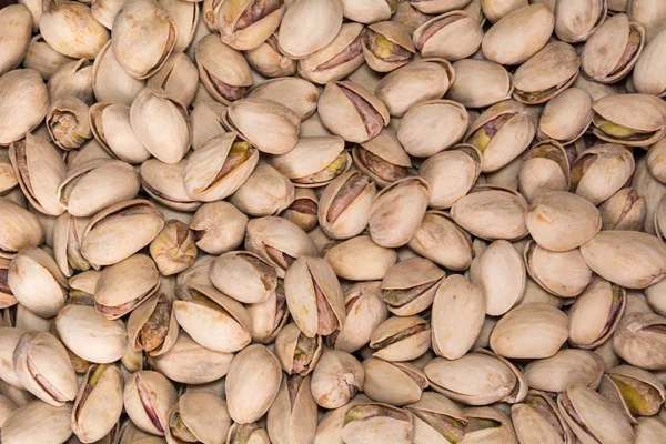 Textura de pistácios salgados. Lanche — Fotografia de Stock