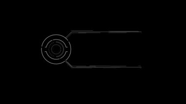  Teknolojik projeler ve videolar için yüksek teknoloji belirtme çizgisi ilmekledi. Mükemmel sunum, tanıtım videoları, römork ve daha fazlası için.