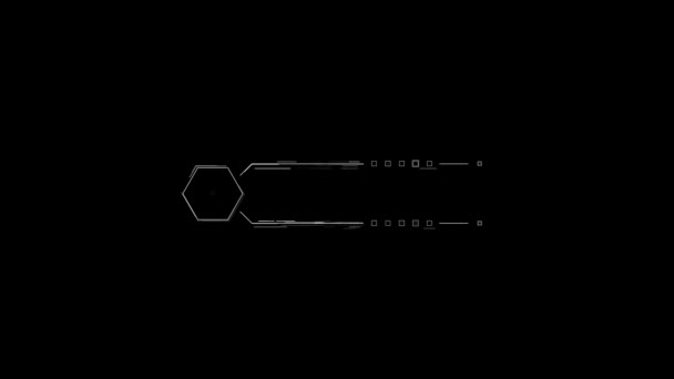 Chamada Tech Loop Para Projetos Vídeos Tecnológicos Perfeito Para Apresentações — Vídeo de Stock