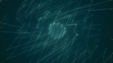 Teknik arka plan için soyut geometrik hareket grafikleri.