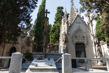 Barselona'daki Montjuic Tarihi Mezarlığı