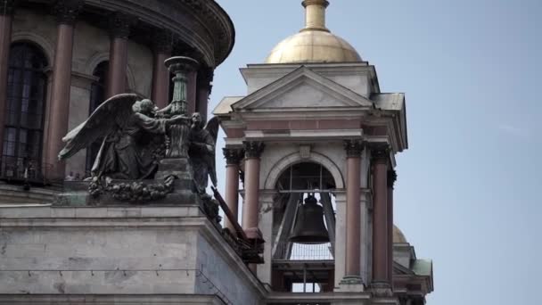 Catedral Isaacs em São Petersburgo — Vídeo de Stock