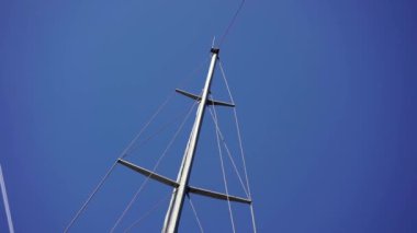 Lüks yat yelken mast