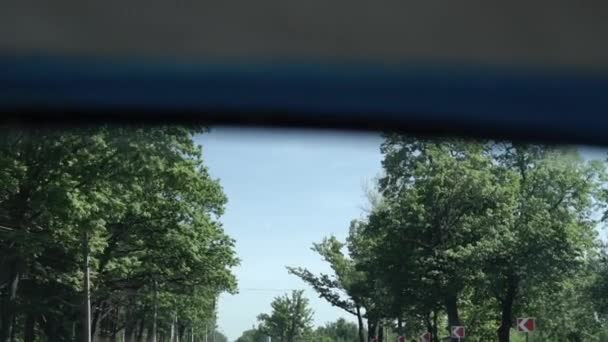 車の高速道路での運転 — ストック動画