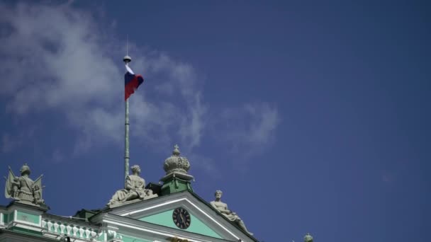 Hermitage Estado em São Petersburgo — Vídeo de Stock