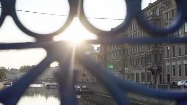 Reggel európai városban — Stock videók