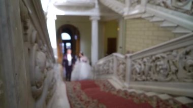 Gelin ve damat yukarı