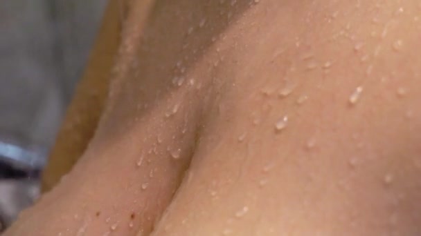 Nude video shower Shower