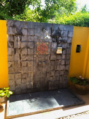 Tropikal açık havada duş Lüks Villa