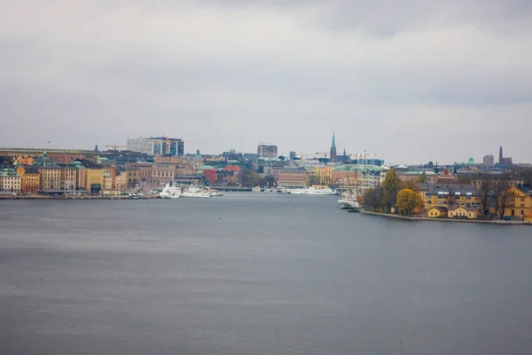 Şehir sokak Stokholm İsveç