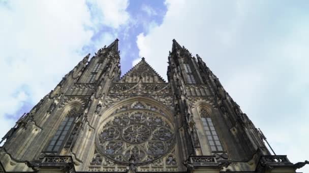 St. Vita s kathedraal in Praag — Stockvideo