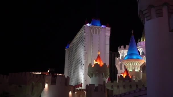 Las Vegas, Usa - 12 maja 2019: hotel Disney — Wideo stockowe